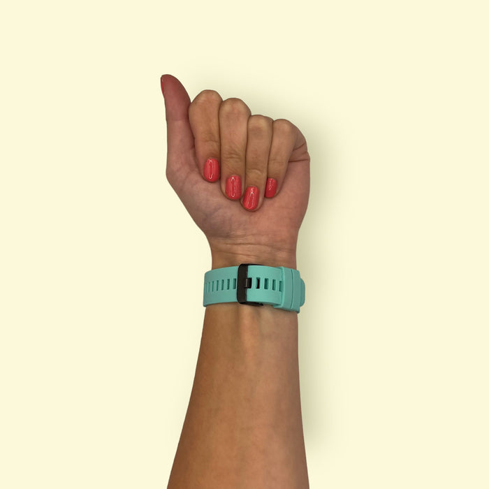 teal-garmin-instinct-2s-watch-straps-nz-silicone-watch-bands-aus