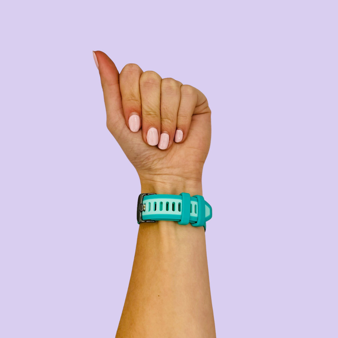 teal-garmin-venu-x1-watch-straps-nz-dual-colour-silicone-watch-bands-aus
