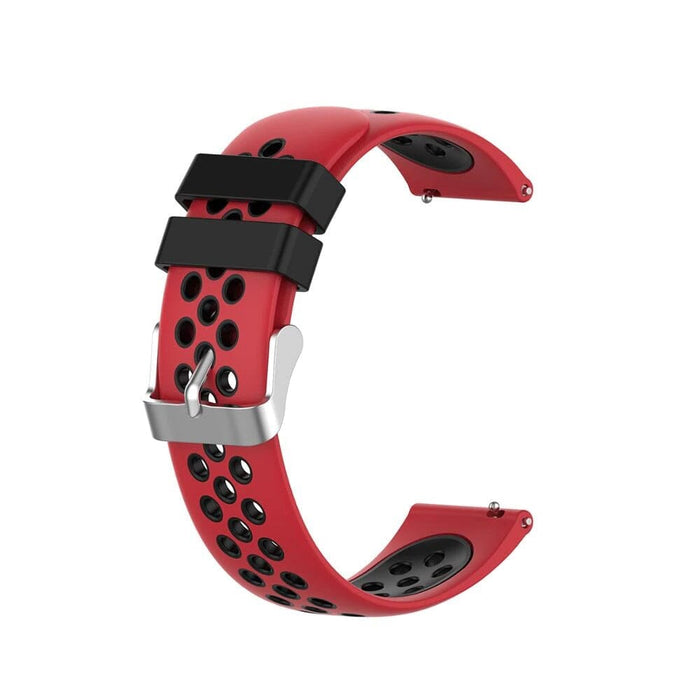 red-black-garmin-descent-mk3-mk3i-(43mm)-watch-straps-nz-silicone-sports-watch-bands-aus