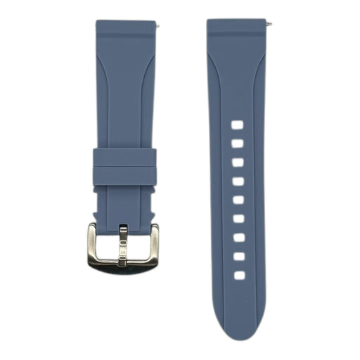 blue-ticwatch-s-s2-watch-straps-nz-heritage-elite-premium-silicone-watch-bands-aus
