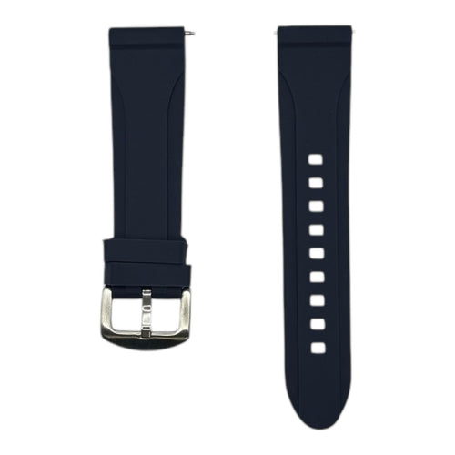 navy-blue-huawei-22mm-range-watch-straps-nz-heritage-elite-premium-silicone-watch-bands-aus