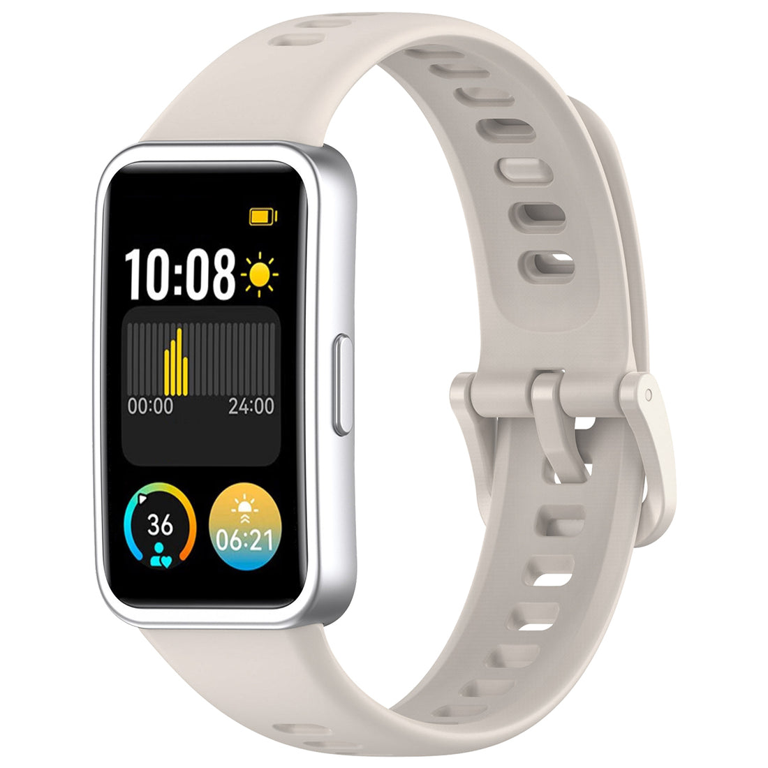 Replacement-Huawei-Watch-Band-8-9-10-Silicone-Watch-Bands-Cream
