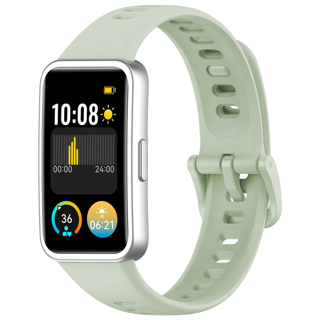 Replacement-Huawei-Watch-Band-8-9-10-Silicone-Watch-Bands-Olive