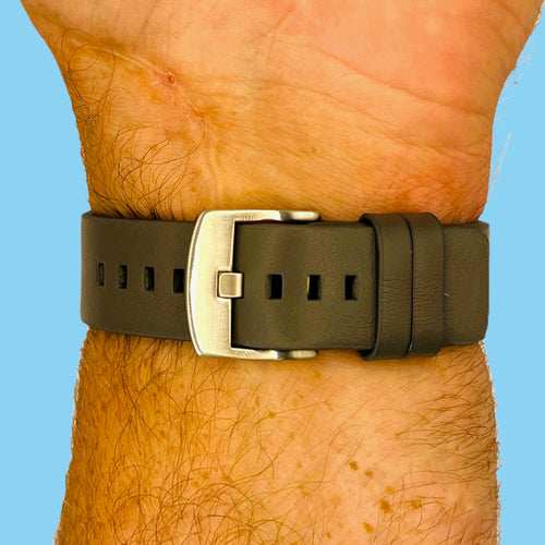 grey-silver-buckle-garmin-enduro-watch-straps-nz-leather-watch-bands-aus