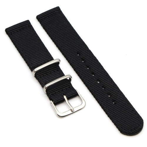 black-google-pixel-watch-4-(41mm)-watch-straps-nz-nato-nylon-watch-bands-aus