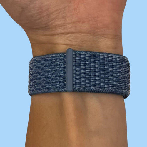 navy-blue-garmin-fenix-6x-watch-straps-nz-nylon-sports-loop-watch-bands-aus