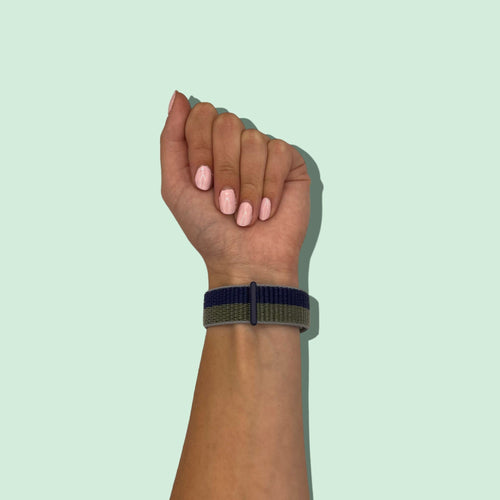 blue-green-xiaomi-amazfit-smart-watch,-smart-watch-2-watch-straps-nz-nylon-sports-loop-watch-bands-aus