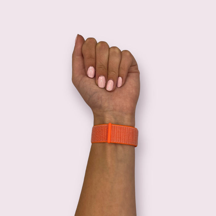 desert-orange-xiaomi-amazfit-smart-watch,-smart-watch-2-watch-straps-nz-nylon-sports-loop-watch-bands-aus