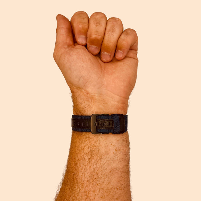 blue-huawei-honor-s1-watch-straps-nz-nylon-and-leather-watch-bands-aus