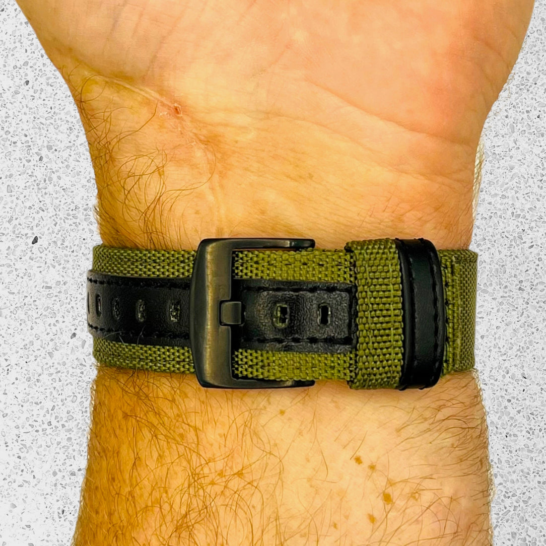 green-garmin-approach-s44-watch-straps-nz-nylon-and-leather-watch-bands-aus