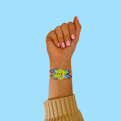 rainbow-samsung-galaxy-watch-fe-watch-straps-nz-pattern-straps-watch-bands-aus