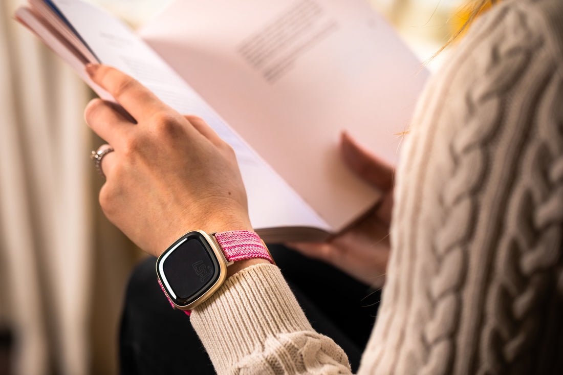 pink-garmin-quatix-8-(51mm)-watch-straps-nz-canvas-watch-bands-aus