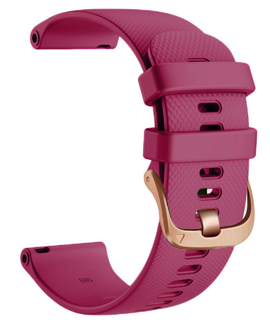 purple-rose-gold-bucklesgarmin-forerunner-165-watch-straps-nz-silicone-watch-bands-aus