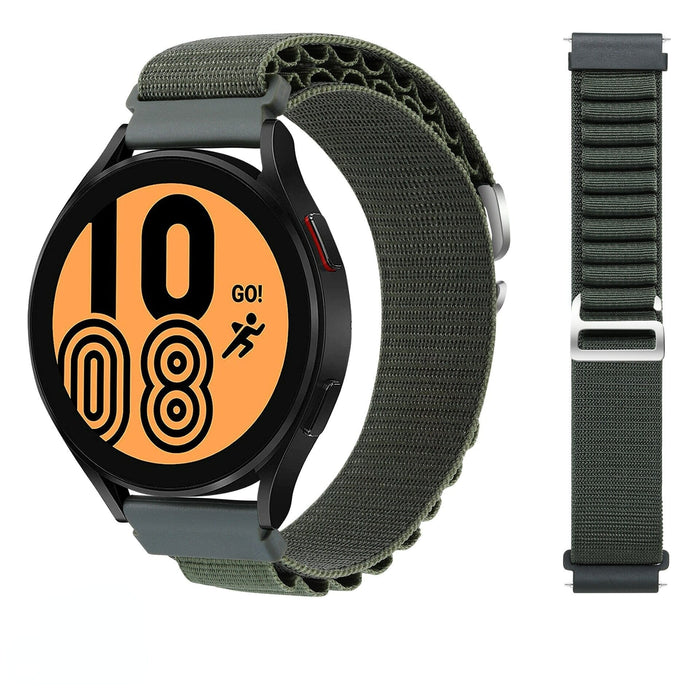 green-xiaomi-gts-gts-2-range-watch-straps-nz-alpine-loop-watch-bands-aus