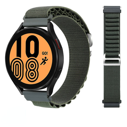 green-garmin-vivoactive-3-watch-straps-nz-alpine-loop-watch-bands-aus