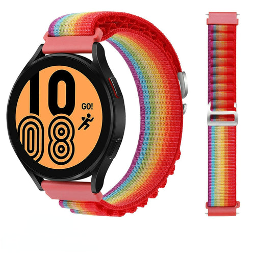 rainbow-pride-xiaomi-amazfit-smart-watch,-smart-watch-2-watch-straps-nz-alpine-loop-watch-bands-aus