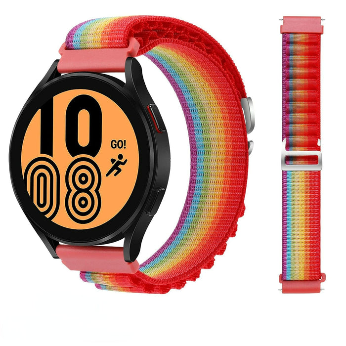 rainbow-pride-xiaomi-amazfit-stratos,-stratos-2-watch-straps-nz-alpine-loop-watch-bands-aus
