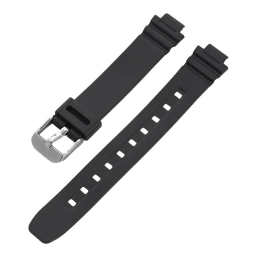 Silicone-Replacement-Casio-LA-20WH-Watch-Straps-with-Silver-Buckle-NZ-Aus