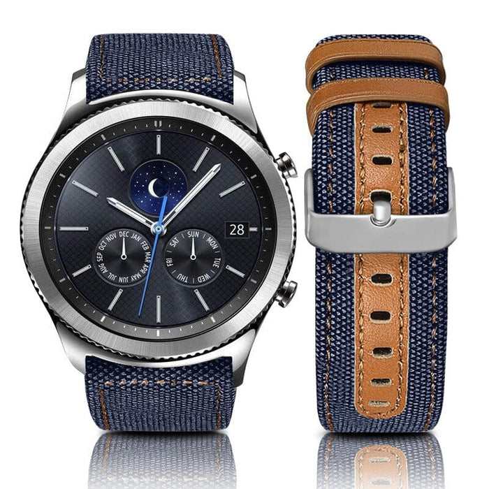 dark-blue-xiaomi-gts-gts-2-range-watch-straps-nz-denim-watch-bands-aus