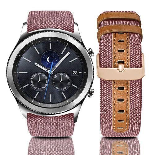 pink-xiaomi-gts-gts-2-range-watch-straps-nz-denim-watch-bands-aus