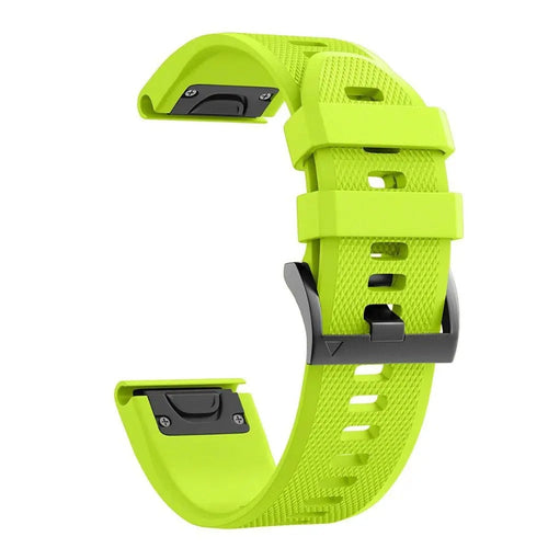 lime-green-garmin-fenix-5x-watch-straps-nz-silicone-watch-bands-aus