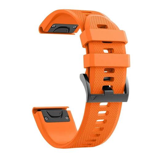 orange-garmin-epix-(gen-2)-watch-straps-nz-silicone-watch-bands-aus