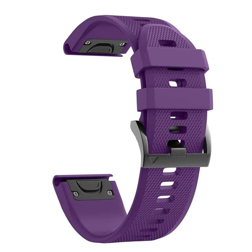 purple-garmin-fenix-6s-watch-straps-nz-silicone-watch-bands-aus