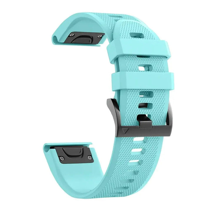 teal-garmin-fenix-5x-watch-straps-nz-silicone-watch-bands-aus