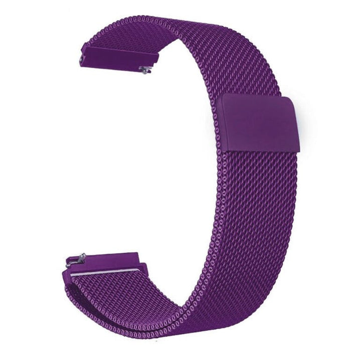 purple-metal-meshxiaomi-amazfit-stratos,-stratos-2-watch-straps-nz-milanese-watch-bands-aus