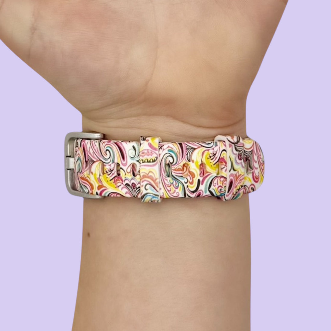 replacement-Silicone-Fitbit-Ace-3-watch-straps-colourful-swirl-117102