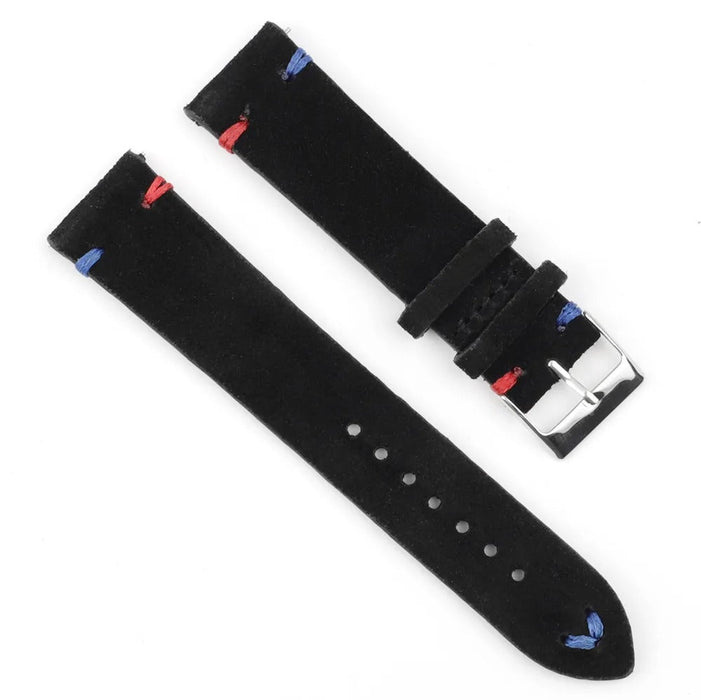 black-red-blue-garmin-fenix-5-watch-straps-nz-suede-watch-bands-aus