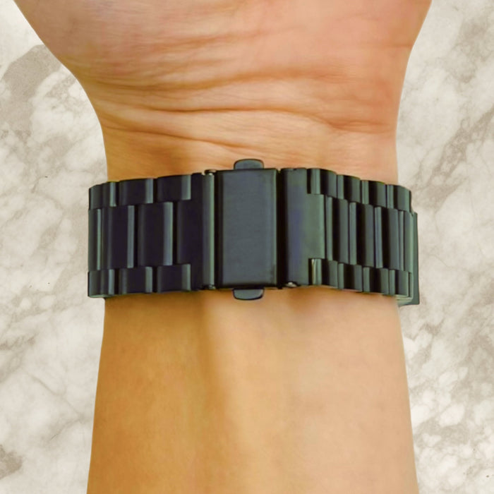 black-metal-fitbit-charge-5-watch-straps-nz-stainless-steel-link-watch-bands-aus
