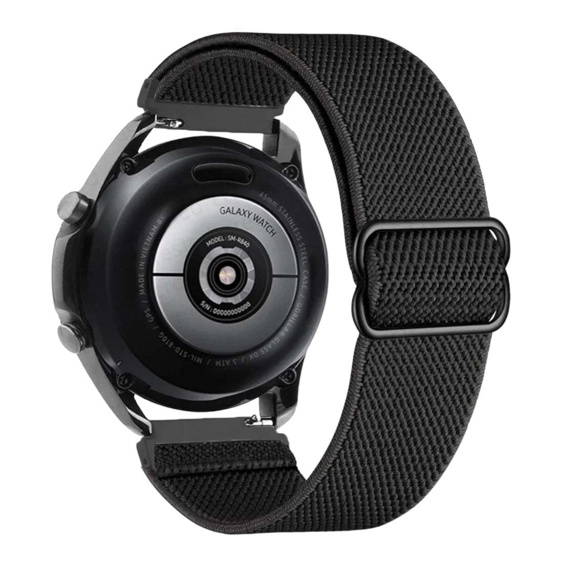 black-garmin-venu-x1-watch-straps-nz-braided-loop-flex-watch-bands-aus