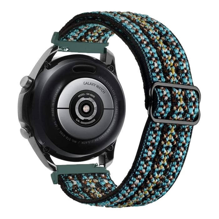 bohemian-teal-garmin-forerunner-245-watch-straps-nz-braided-loop-flex-watch-bands-aus