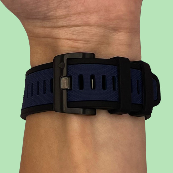navy-blue-garmin-fenix-6-watch-straps-nz-dual-colour-sports-watch-bands-aus