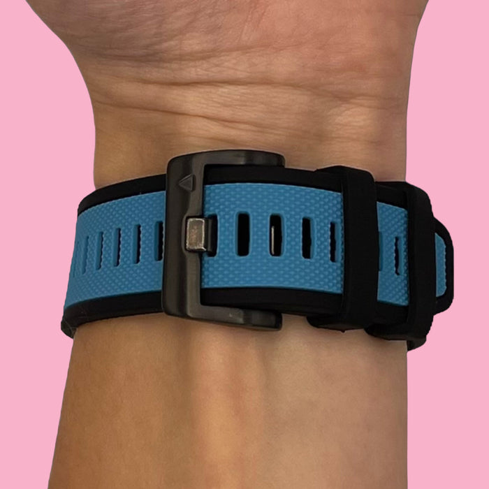 light-blue-garmin-instinct-2-watch-straps-nz-dual-colour-sports-watch-bands-aus