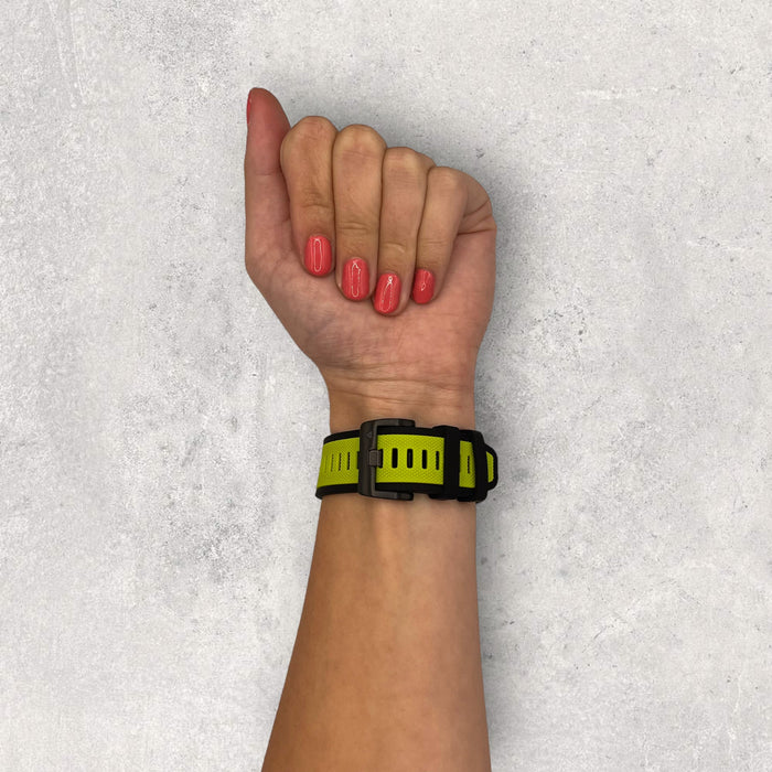 lime-green-garmin-quatix-6-watch-straps-nz-dual-colour-sports-watch-bands-aus
