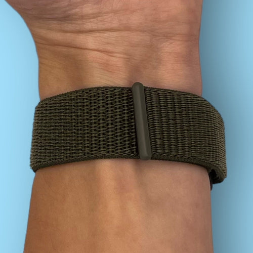 army-green-garmin-quatix-7-watch-straps-nz-nylon-sports-loop-watch-bands-aus