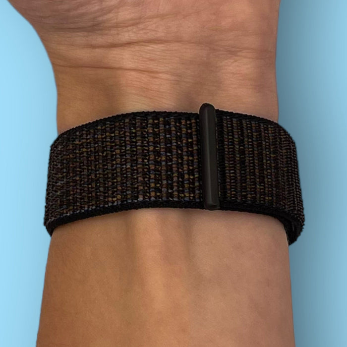 dark-xiaomi-amazfit-smart-watch,-smart-watch-2-watch-straps-nz-nylon-sports-loop-watch-bands-aus