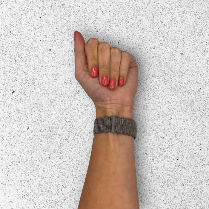 dark-grey-garmin-instinct-2s-watch-straps-nz-nylon-sports-loop-watch-bands-aus