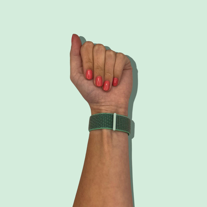teal-garmin-instinct-2-watch-straps-nz-nylon-sports-loop-watch-bands-aus