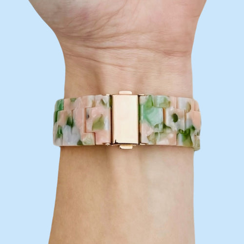 pink-green-huawei-watch-2-pro-watch-straps-nz-resin-watch-bands-aus