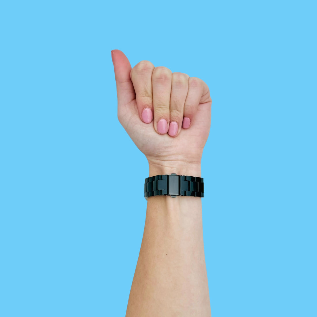 black-huawei-gt-42mm-watch-straps-nz-resin-watch-bands-aus-991224