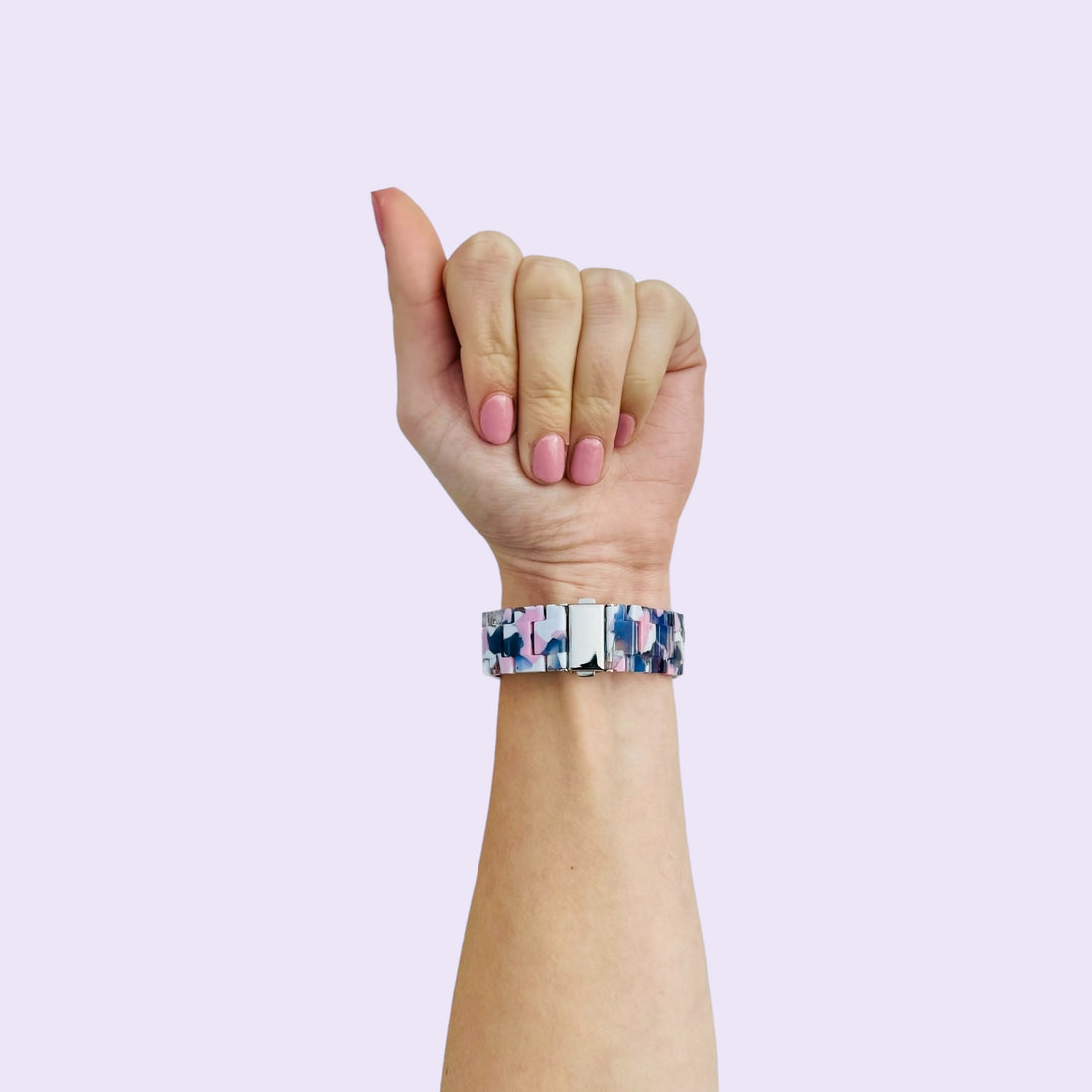 blue-floral-garmin-vivoactive-4s-watch-straps-nz-resin-watch-bands-aus-991202