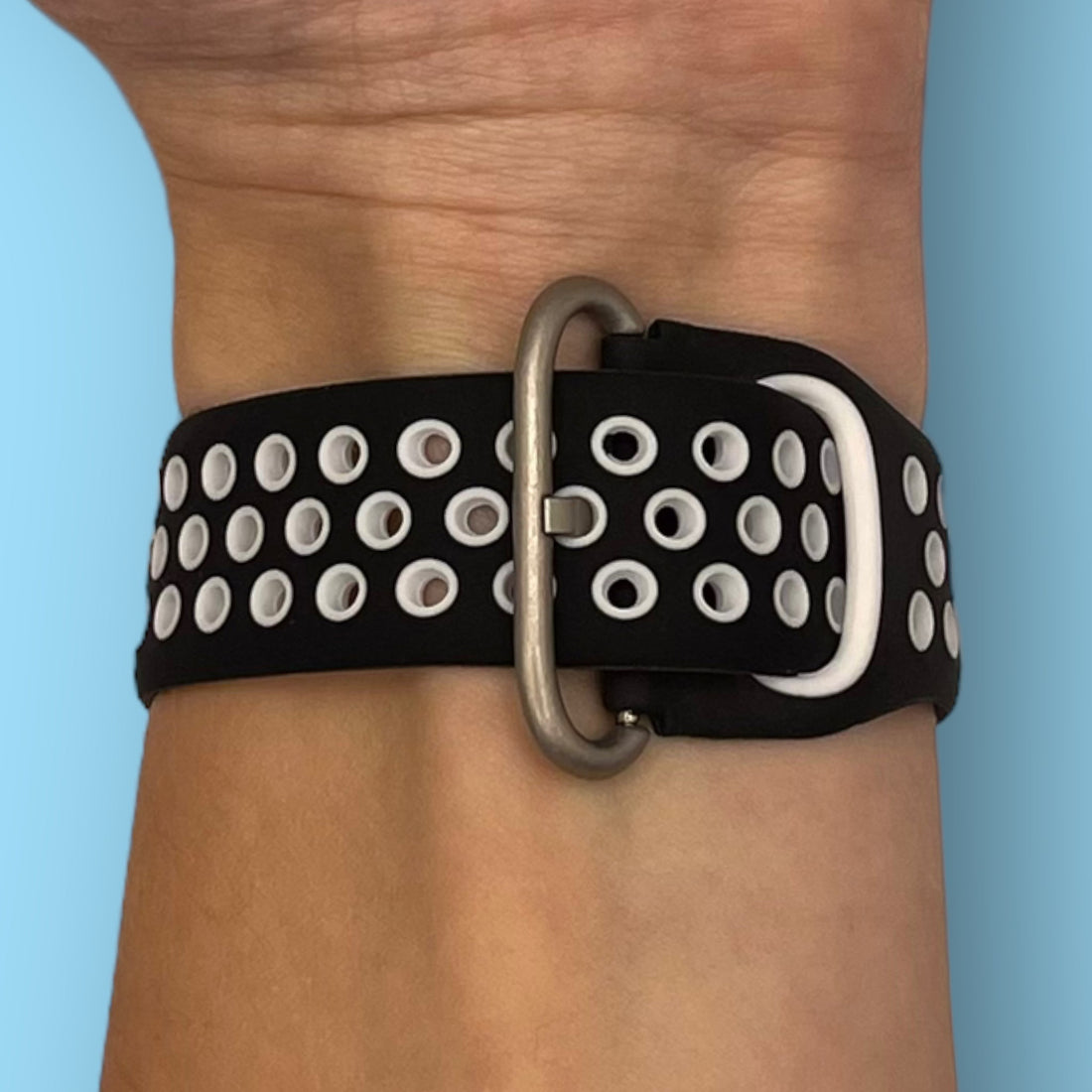 black-and-white-garmin-instinct-2-watch-straps-nz-silicone-sports-watch-bands-aus