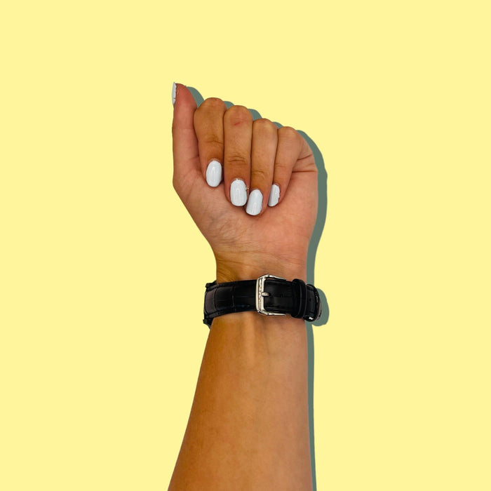 black-ocean-bands-withings-scanwatch-nova-brilliant-watch-straps-nz-snakeskin-leather-watch-bands-aus