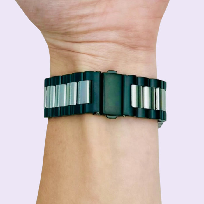 black-silver-metal-coros-apex-4-(42mm)-watch-straps-nz-stainless-steel-link-watch-bands-aus