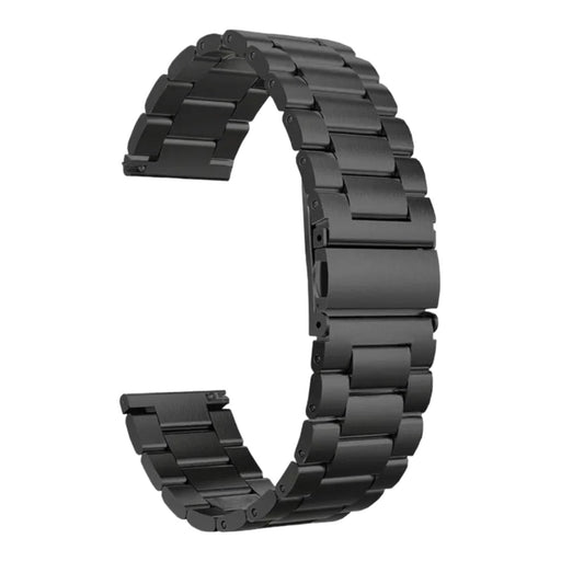 black-metal-coros-pace-4-watch-straps-nz-stainless-steel-link-watch-bands-aus