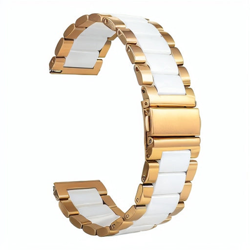 gold-white-metal-ticwatch-gtx-watch-straps-nz-stainless-steel-link-watch-bands-aus
