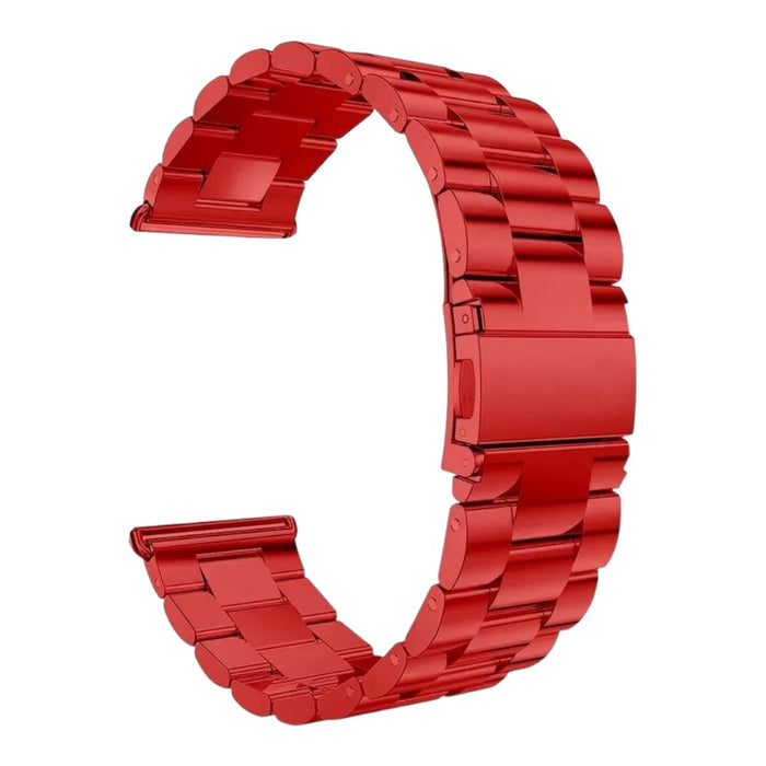 red-metal-ticwatch-e2-watch-straps-nz-stainless-steel-link-watch-bands-aus